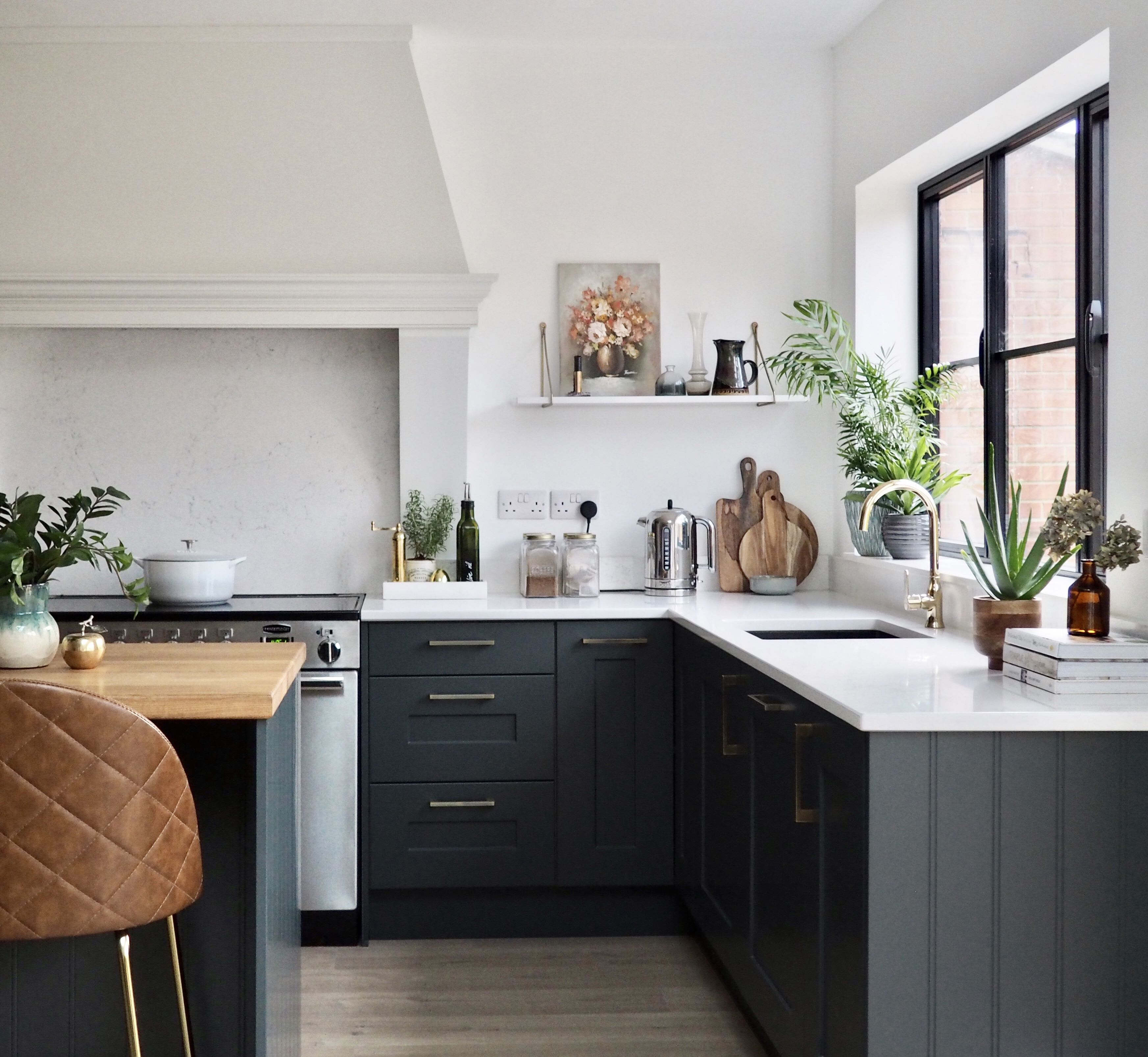 Brass Kitchen Trend and a DIY Idea