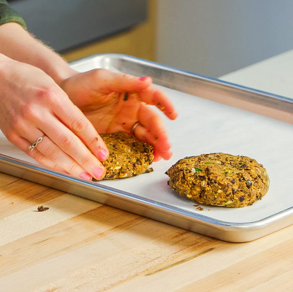 black bean burgers