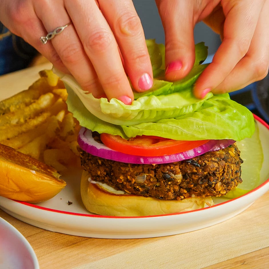 black bean burgers