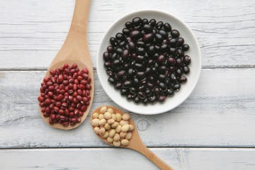 Black Bean, Red Bean, Soy Bean