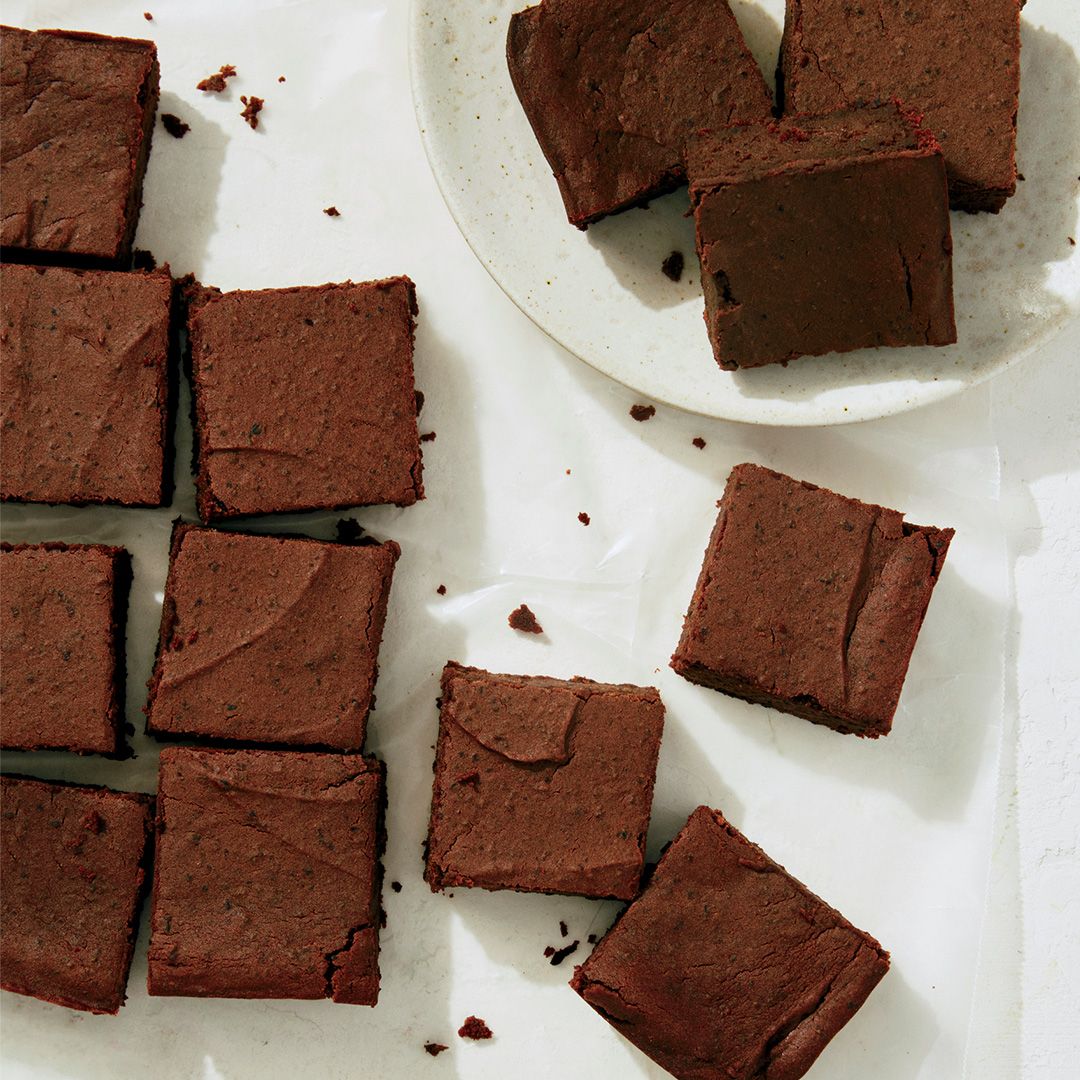 Black Bean-Sweet Potato Fudge Brownies