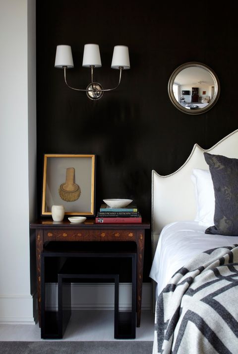 27 Dramatic Black Bedrooms - Chic Black Bedroom Ideas