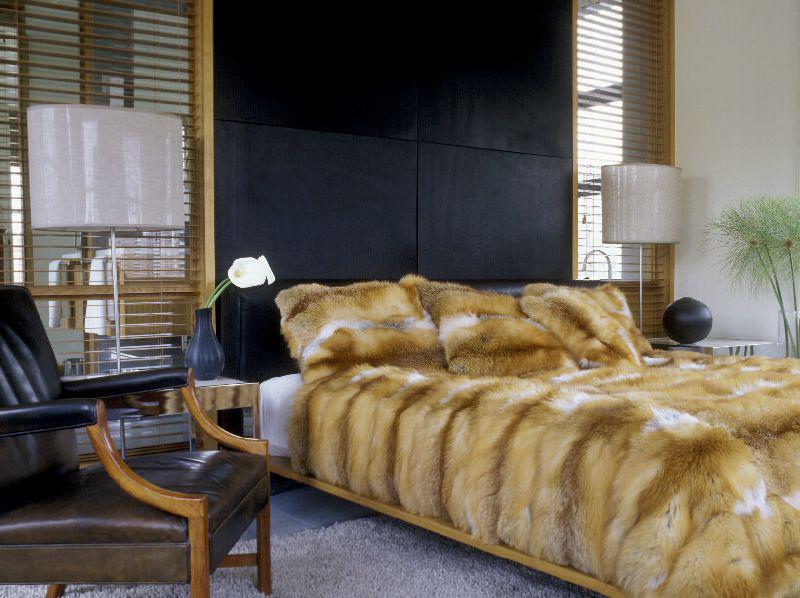 de la torre design studio, black bedroom ideas