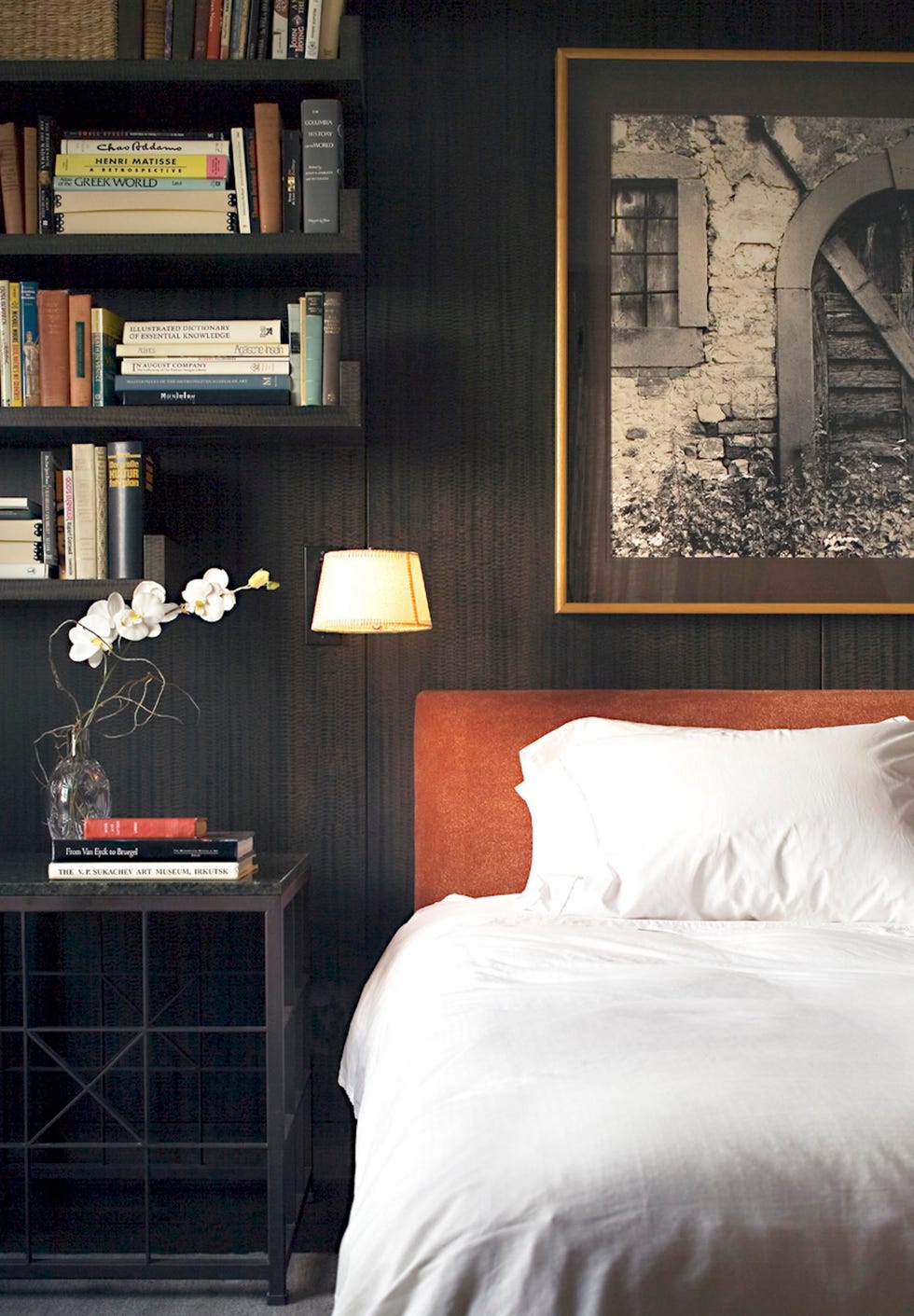 stedila design, black bedroom ideas