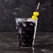 halloween cocktails black charcoal lemonade