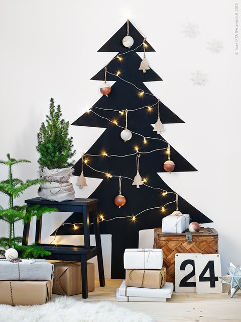 black christmas tree alternative