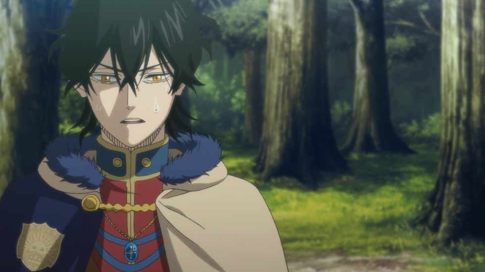 black clover's main character yuno in the season 4 finale