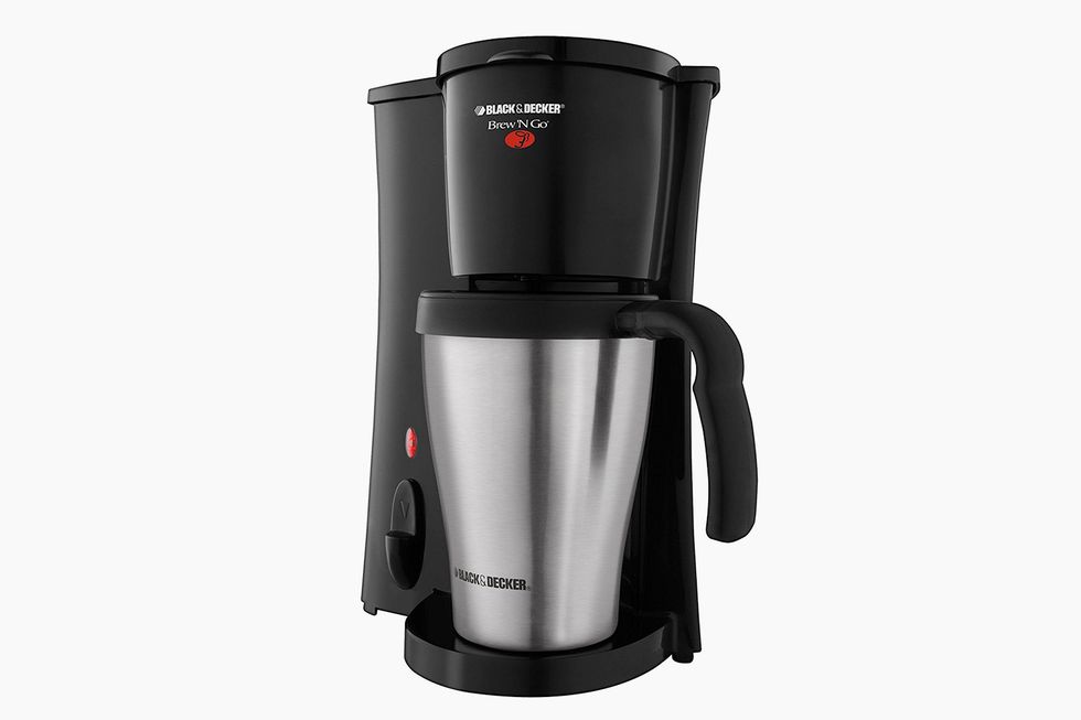 Black+Decker Brew 'n Go Personal Coffee Maker with Travel Mug