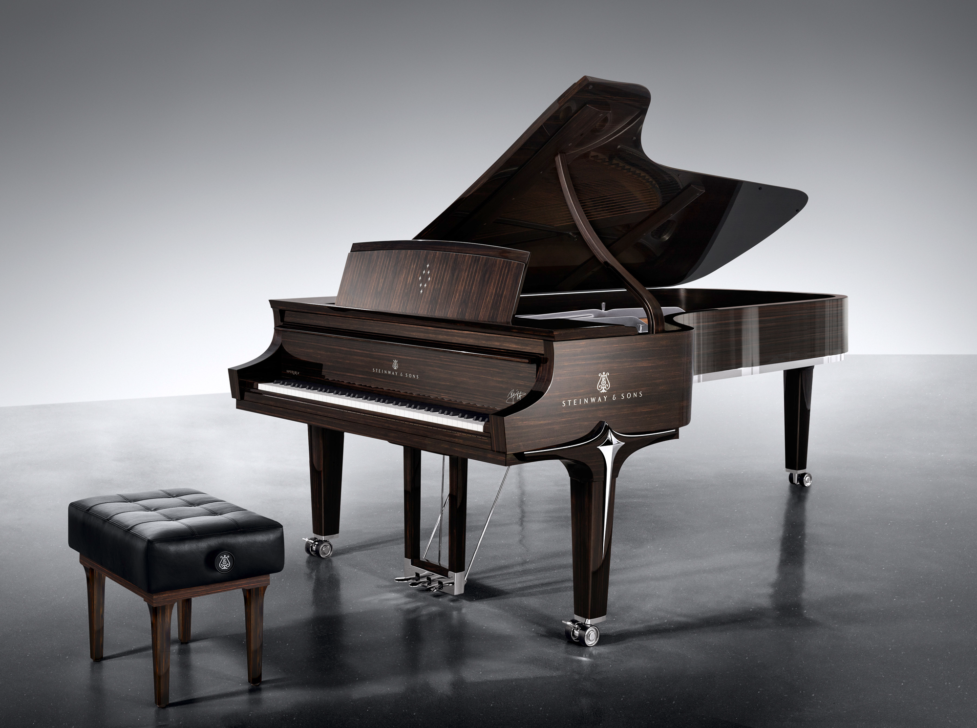 スタインウェイ次世代型ピアノ「BLACK DIMOND」発売記念！ 世界的