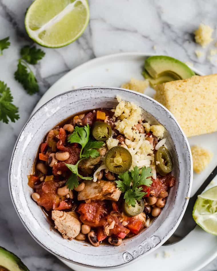 black eyed pea recipes chicken chili with black eyed peas