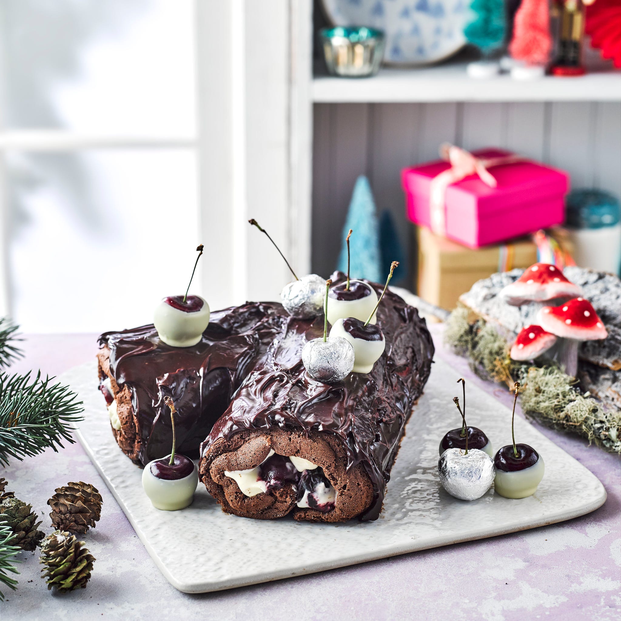 best yule log recipes black forest yule log