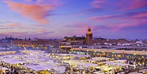 morocco, marrakesh, djemaa el fna squaredjemaa el fna is a square and market place in marrakeshs medina quarter old city