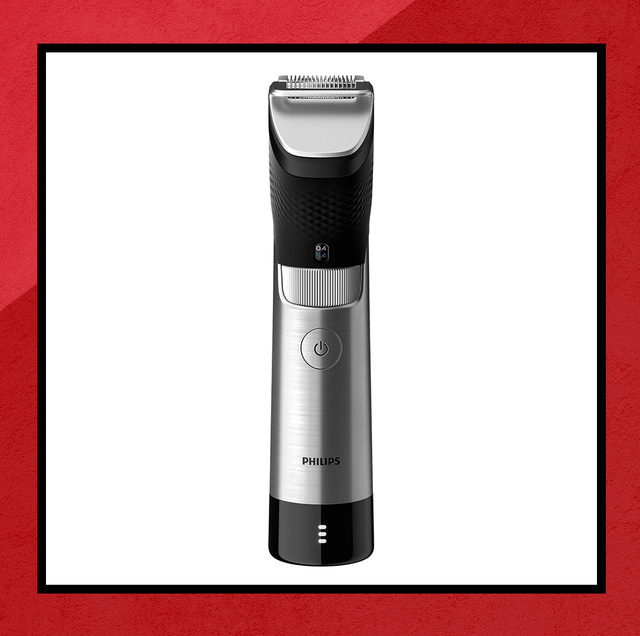 beard trimmer and aftershave