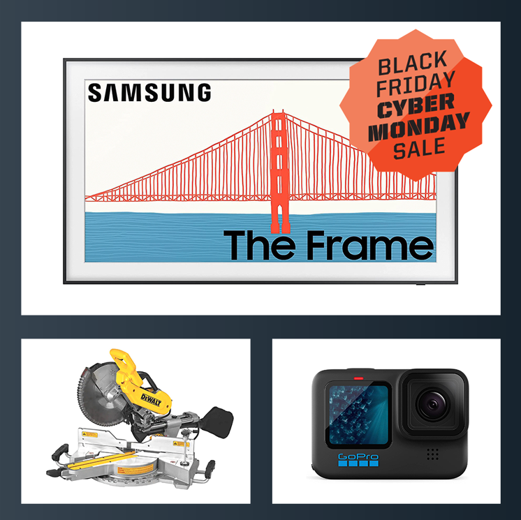 The Best Black Friday Deals Happening Today, Including 30% off Samsung's The Frame TV