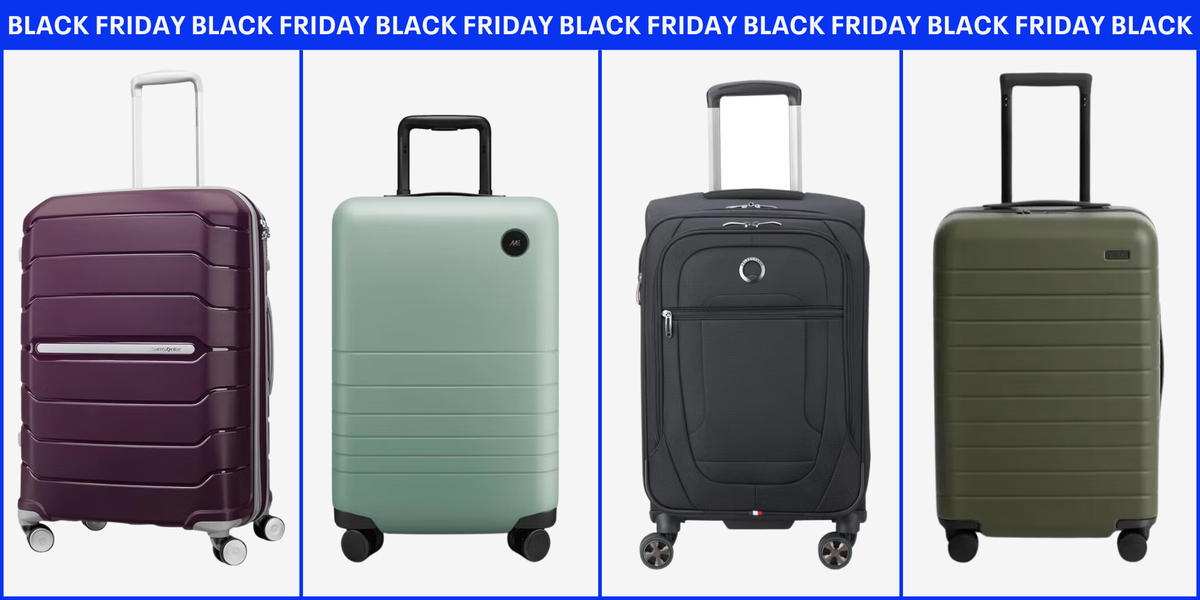 Luggage Black Friday Deals 2024 Shop GH Trusted Brands on Sale