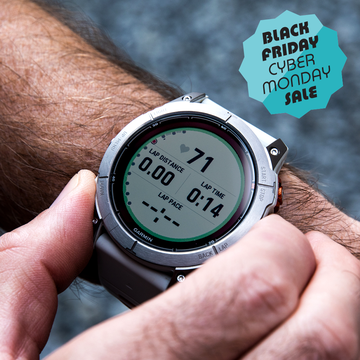garmin fenix 7x pro sapphire solar colour-block running watch, black friday cyber monday sale
