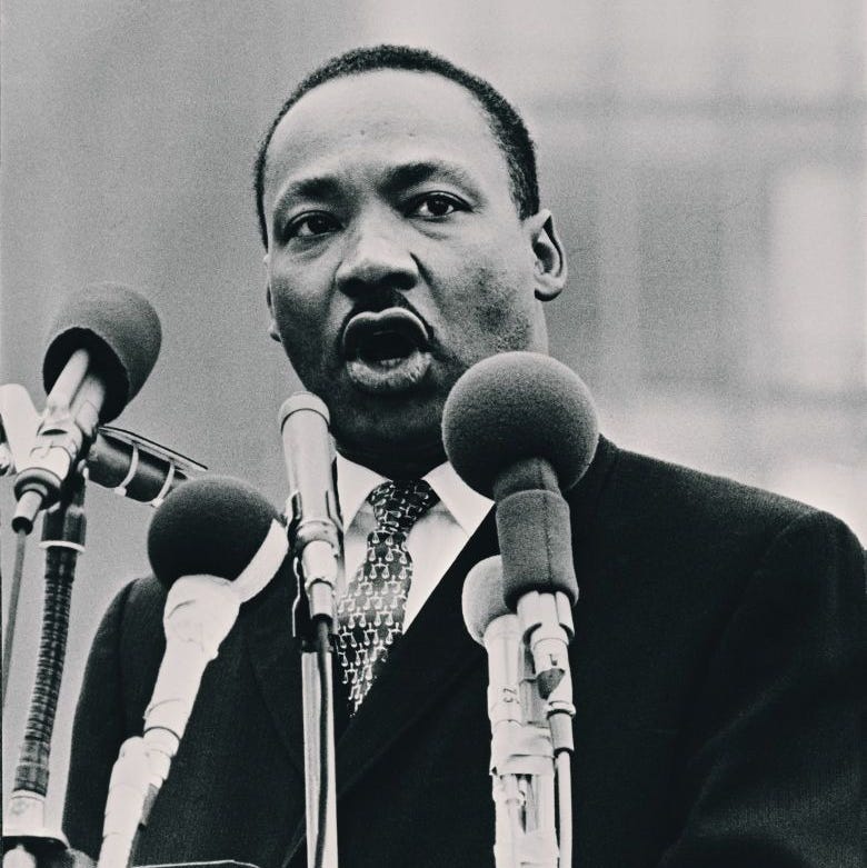 new york september 10 martin luther king speaking on september 10, 1963 in new york, new york photo by santi visalligetty images