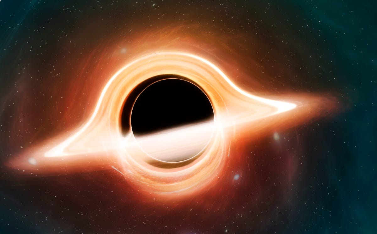 Black hole is. Фотография чёрной дыры 2022.