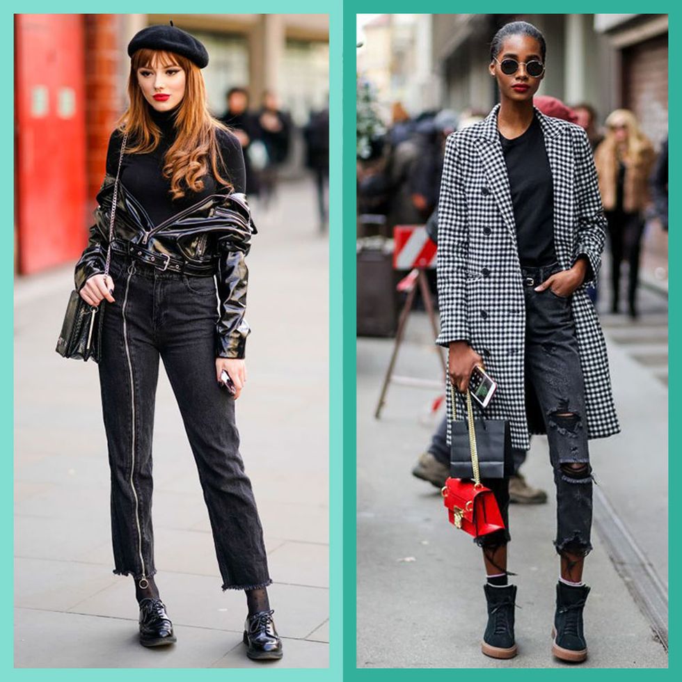 4 Black Jean Outfits That Will Never Go Out of Style