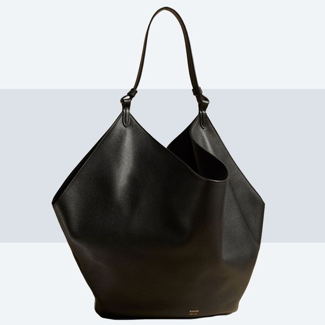 15 Best Black Leather Tote Bags of 2023
