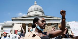 black lives matter demonstranten