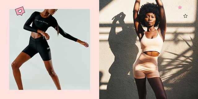 Good American Active Essential Icon Bra and Legging, 15 Cute Activewear  Pieces to Shop From Black-Owned Fitness Brands