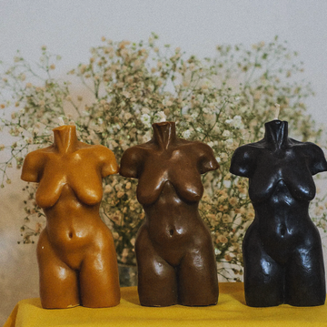 beyond interior silhouette body candles