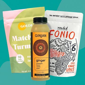 matcha ginger drink fonio ancient grains