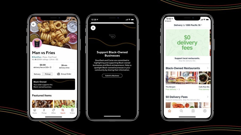 black owned businesses doordash