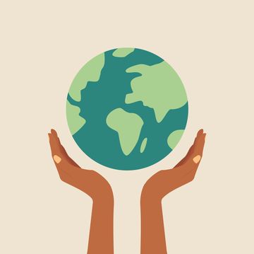 black skin hands holding globe, earth earth day concept earth day vector illustration for poster, banner,print,web saving the planet,environmentmodern cartoon flat style illustration