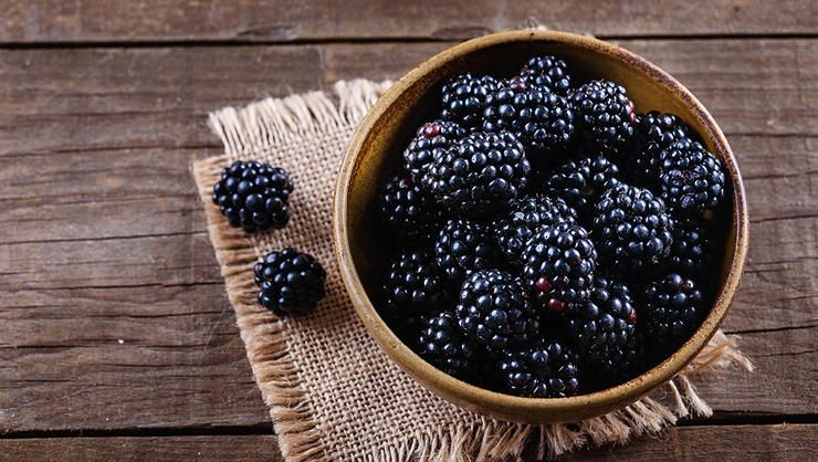 blackberries