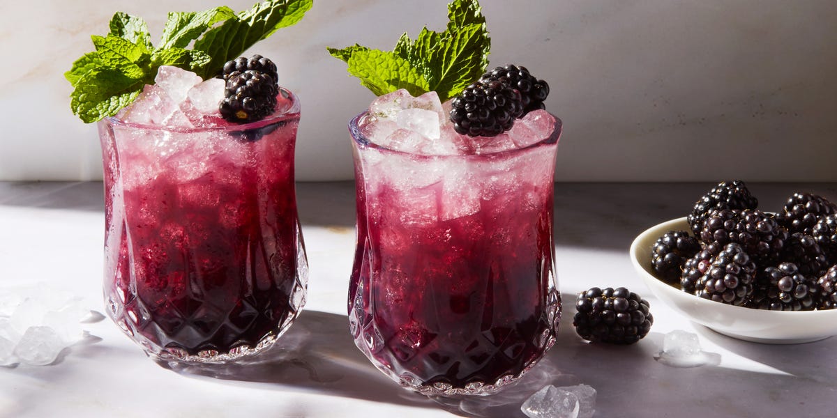 preview for This Blackberry-Mint Julep Is Our Favorite Way To Shake Up The Classic Cocktail