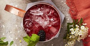 blackberry and mint moscow mule
