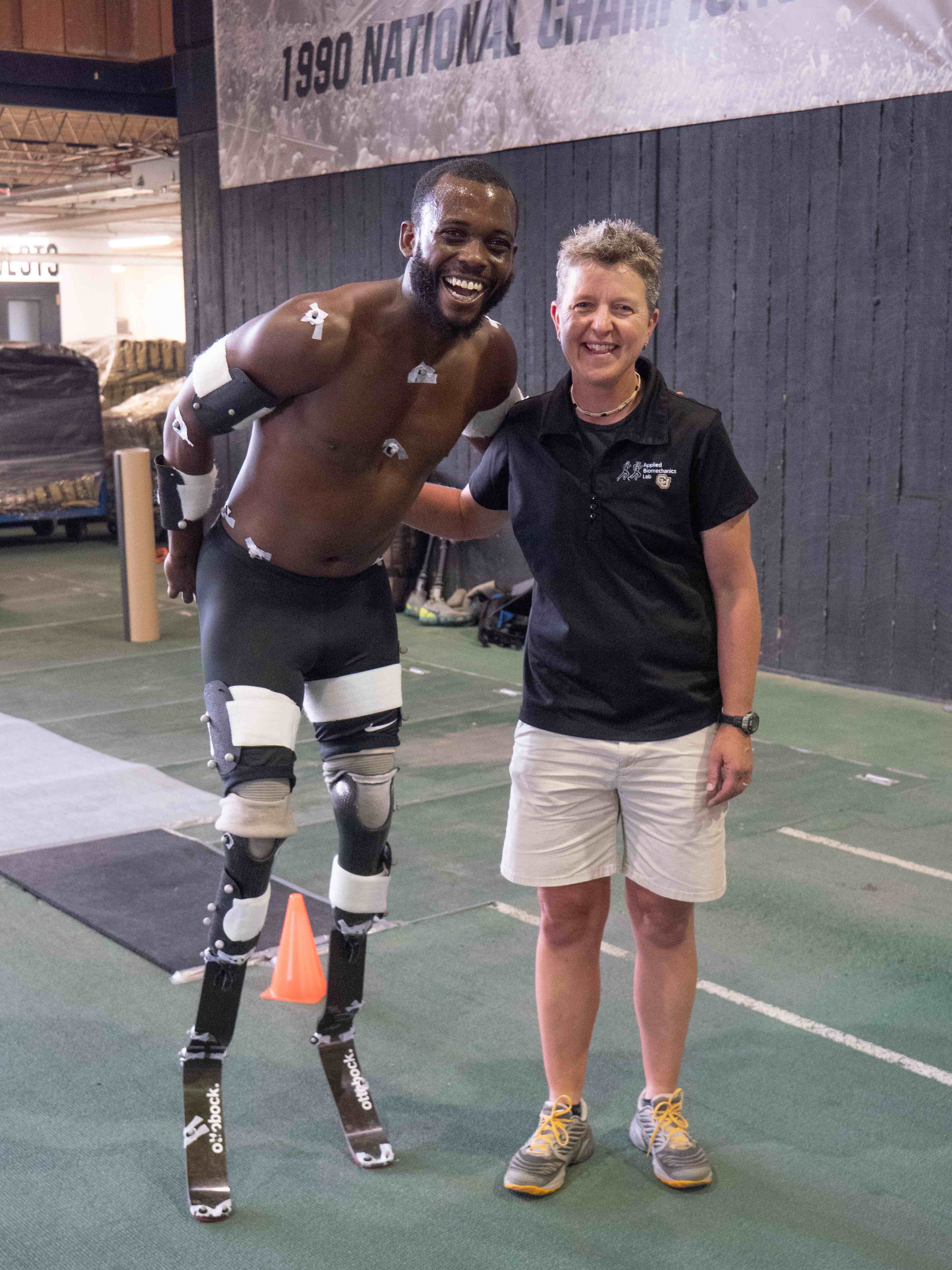 World's fastest blade runner gets no competitive advantage from prostheses,  study shows, CU Boulder Today