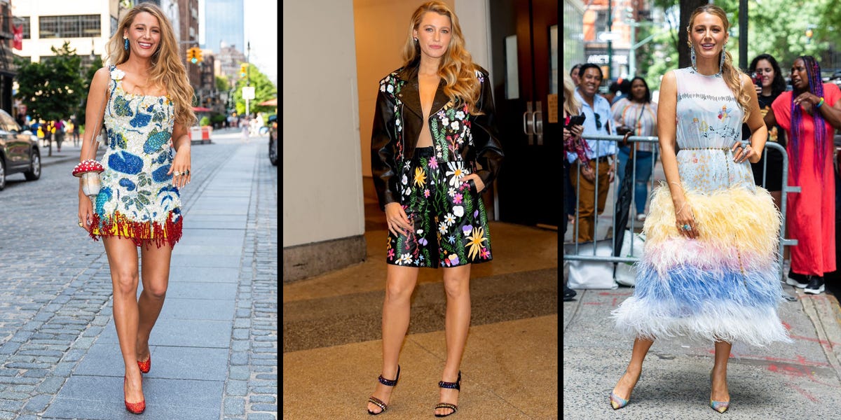 Blake Lively Styles Herself, and It’s No Big Deal