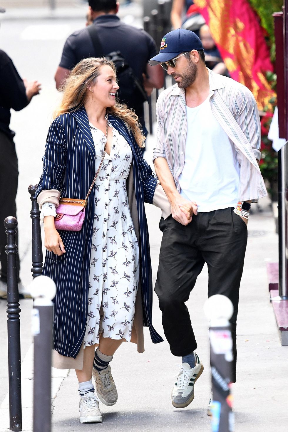blake lively and ryan reynolds in paris