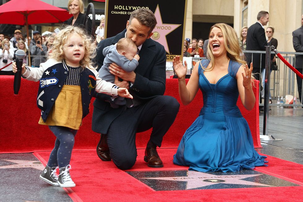 ryan reynolds honored with star on the hollywood walk of fame