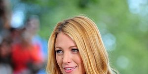 Blake Lively Draws on Louboutin Heels in Voting Pic