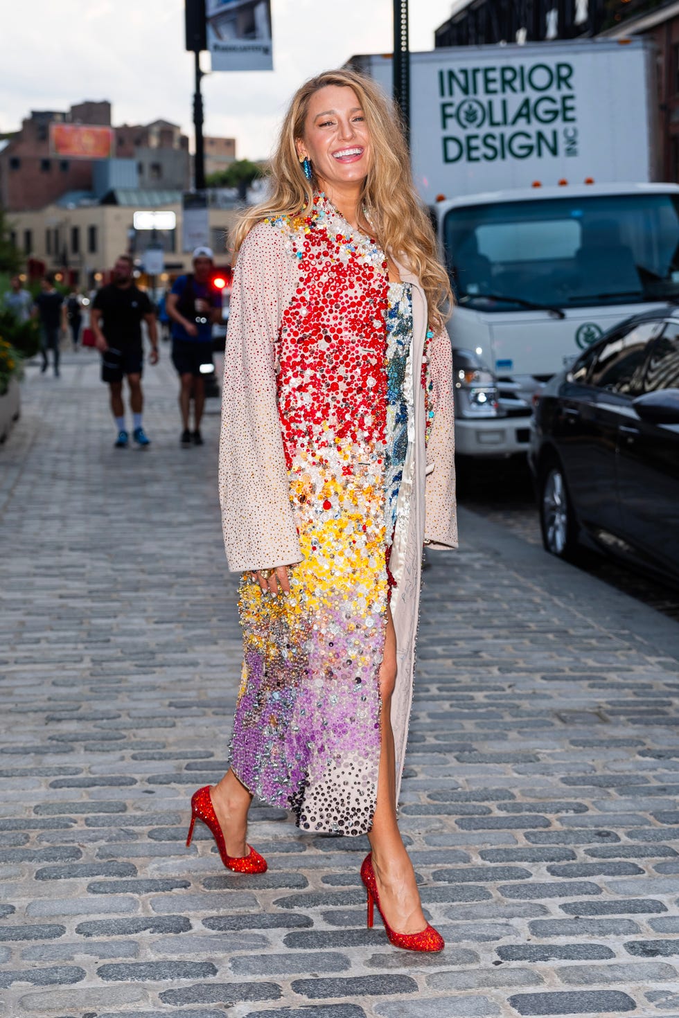 blake lively floral dresses