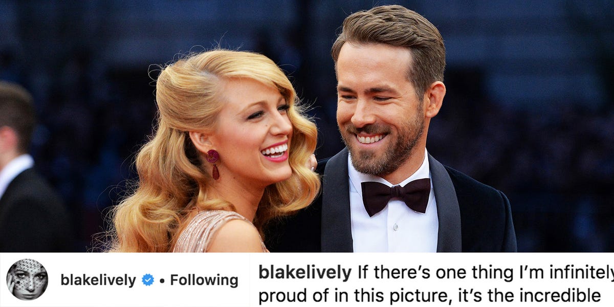 Ryan Reynolds and Blake Lively Show Sweet PDA on Instagram