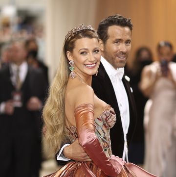 blake lively and ryan reynolds at the 2022 met gala