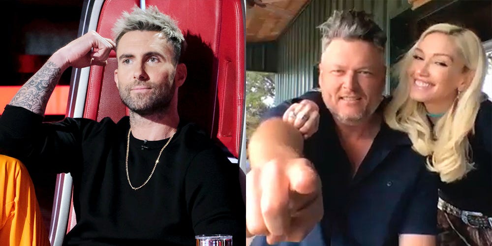 Blake Shelton Speaks Out on Snubbing Adam Levine and Others at His and ...