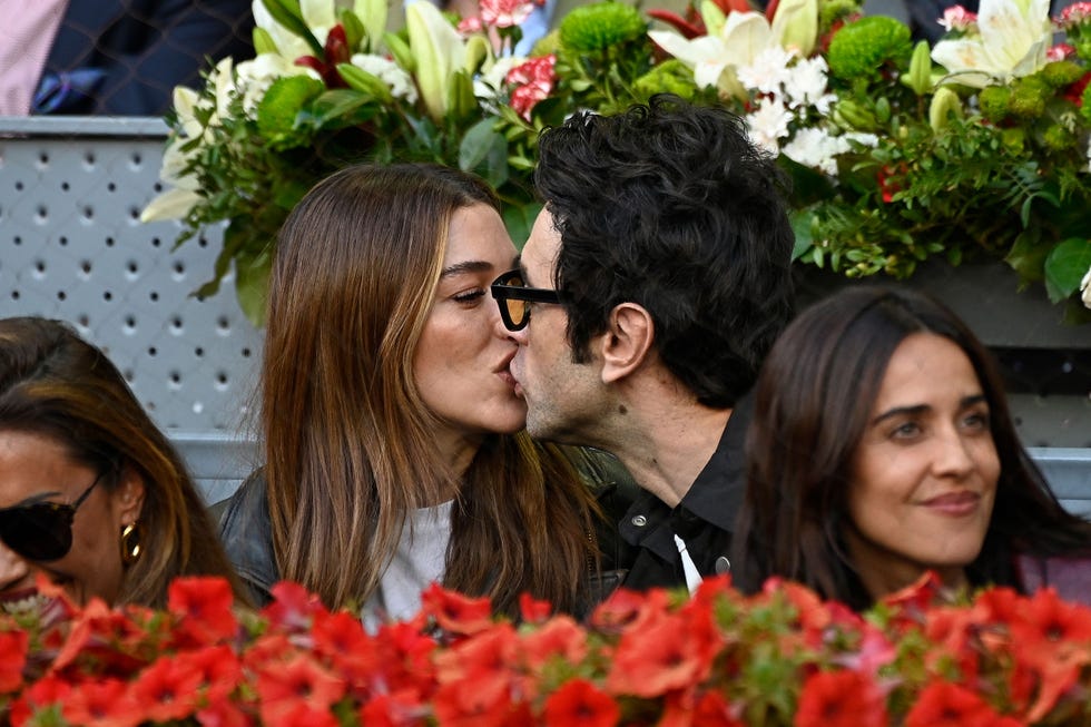 blanca suarez y javier rey en el mutua madrid open