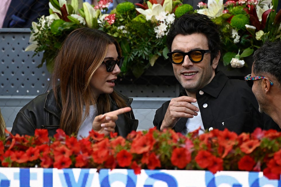 blanca suarez y javier rey en el mutua madrid open