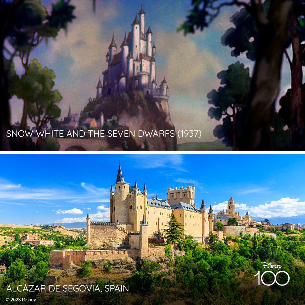 Disney castillo español Blancanieves
