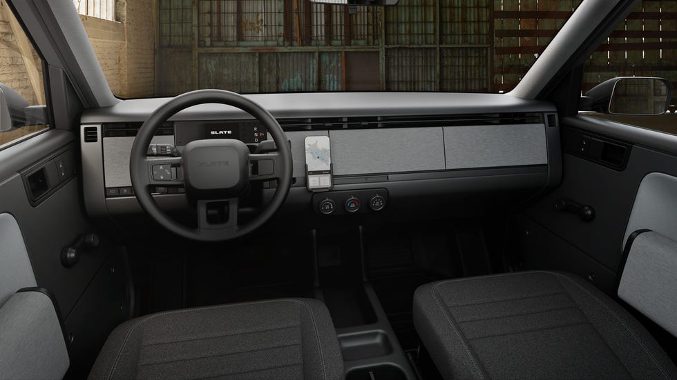 2027 slate truck prototype and accessories