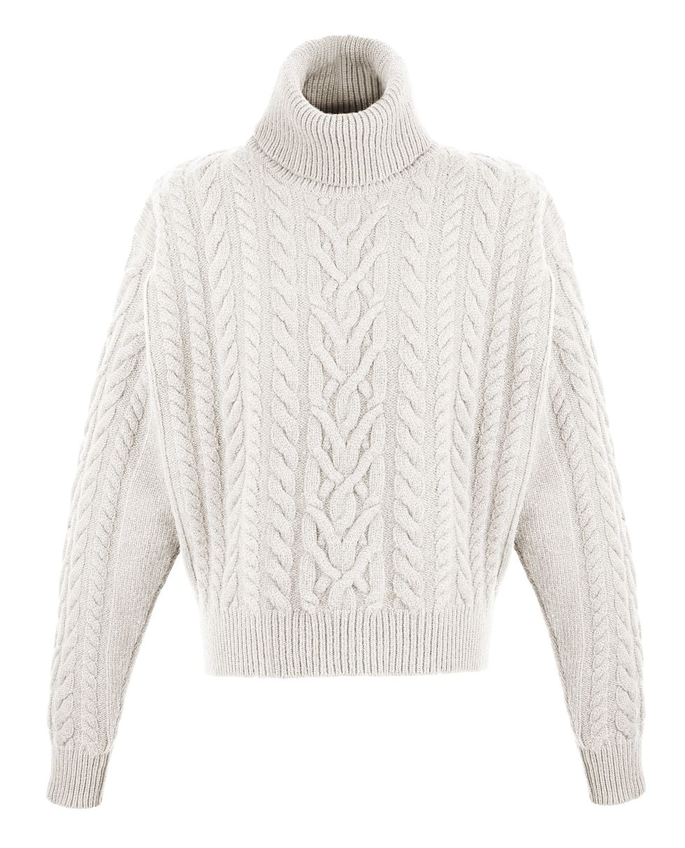 blaze maglione con trecce tendenza moda inverno 2021