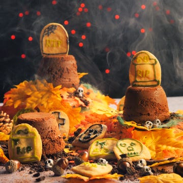 halloween recipes bleeding graveyard fondants