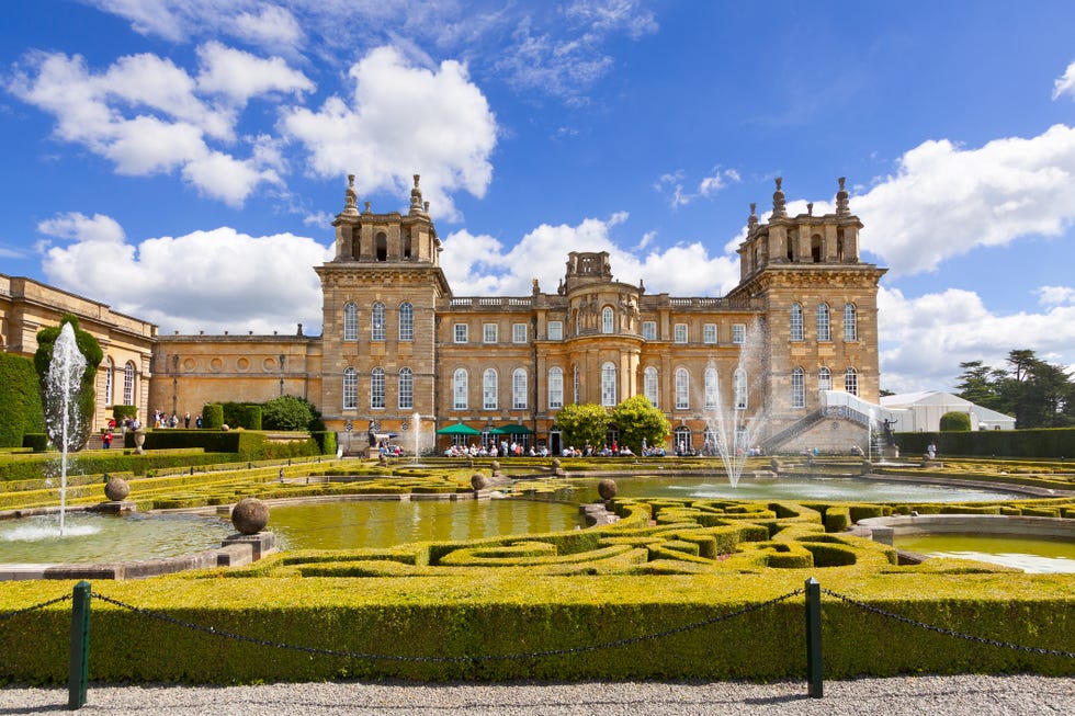 blenheim palace, woodstock, oxfordshire, england, united kingdom