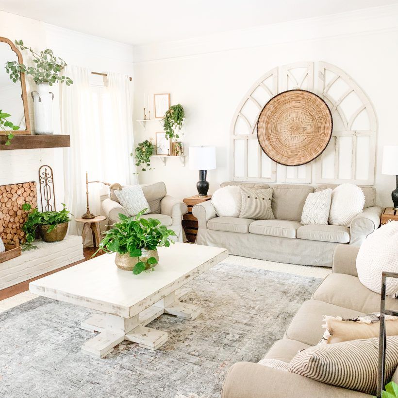 30 Farmhouse Living Room Ideas Cozy